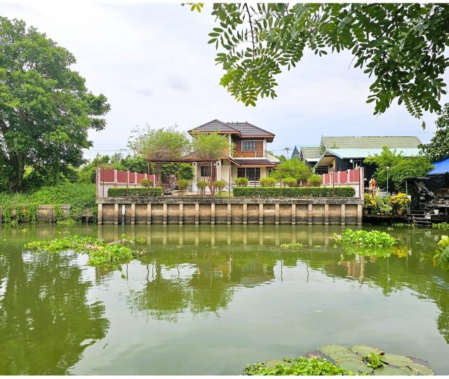 บ้านริมน้ำ นครปฐม ศาลายา ใกล้เซ็นทรัล